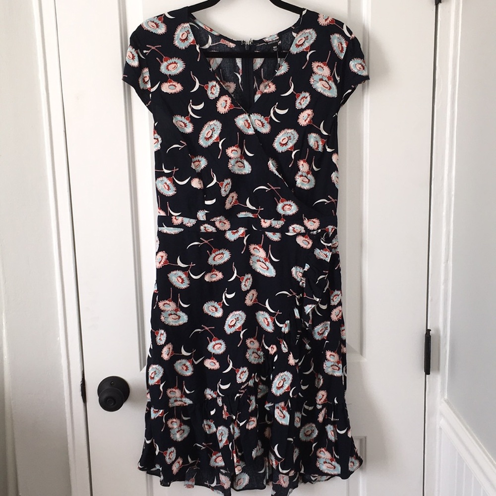 New with tags jcrew faux-wrap dress